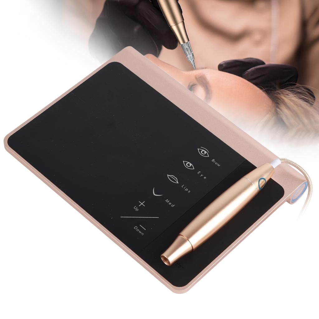 Tattoo Pen Miroblading Semi Permanent Eyebrow Eyeline Lip Touch Screen Tattoo Panel