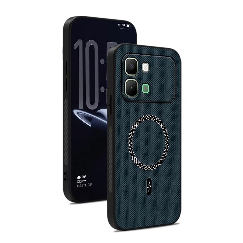 Для Infinix Note Edge Чехол Бизнес 3D Текстура Магнитный Ударопрочный Кожаный Защитный Чехол Для Infinix Note Edge Funda