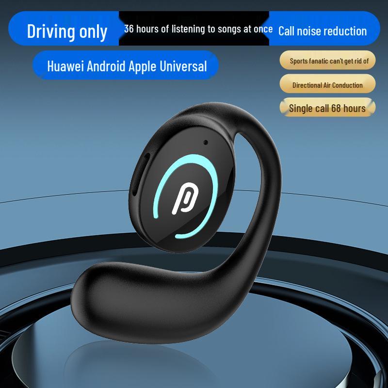 Bluetooth-наушники MK9 с креплением на ухо: Спортивные наушники с открытым дизайном и шумоподавлением
