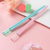 Pairs Reusable Plastic Chopsticks BPA-Free Dishwasher-Safe Non-Slip Chopstick Chopsticks Fiberglass Chinese Japanese Gift Set