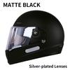 Unisex Retro Full Face Motorcycle Helmet 3C DOT Certified Four Seasons Cruise Multiple Design Options for Men And Women