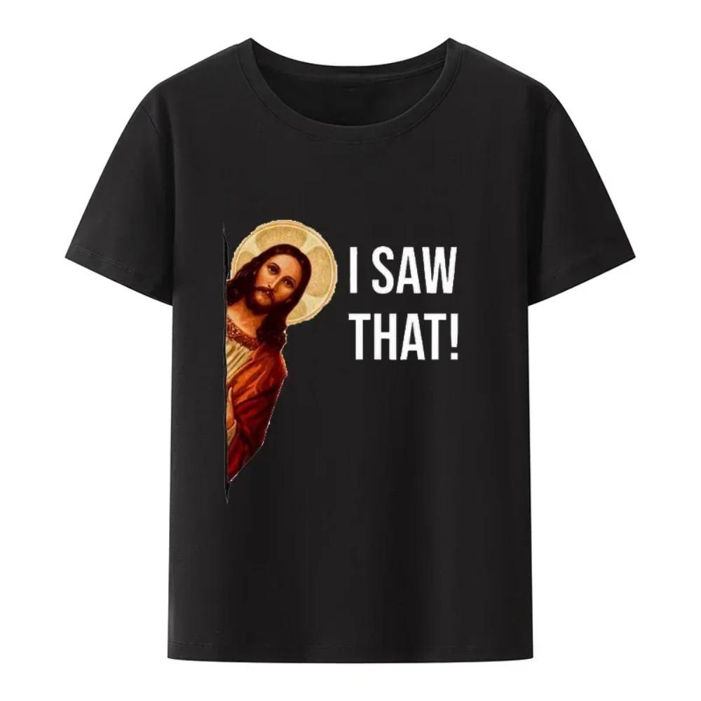 High Quality Short Sleeve Top Not Today Satan Jesus Vs Satan in O-Neck T Shirt Man/Woman Short Sleeve Tees Shirt 2024 New In