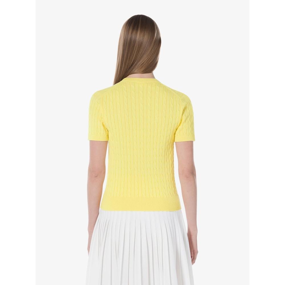 Lacoste Женский S-образный вырез с коротким рукавом и круглым вырезом Af480e 54g 107 q2nAf480e 54g107