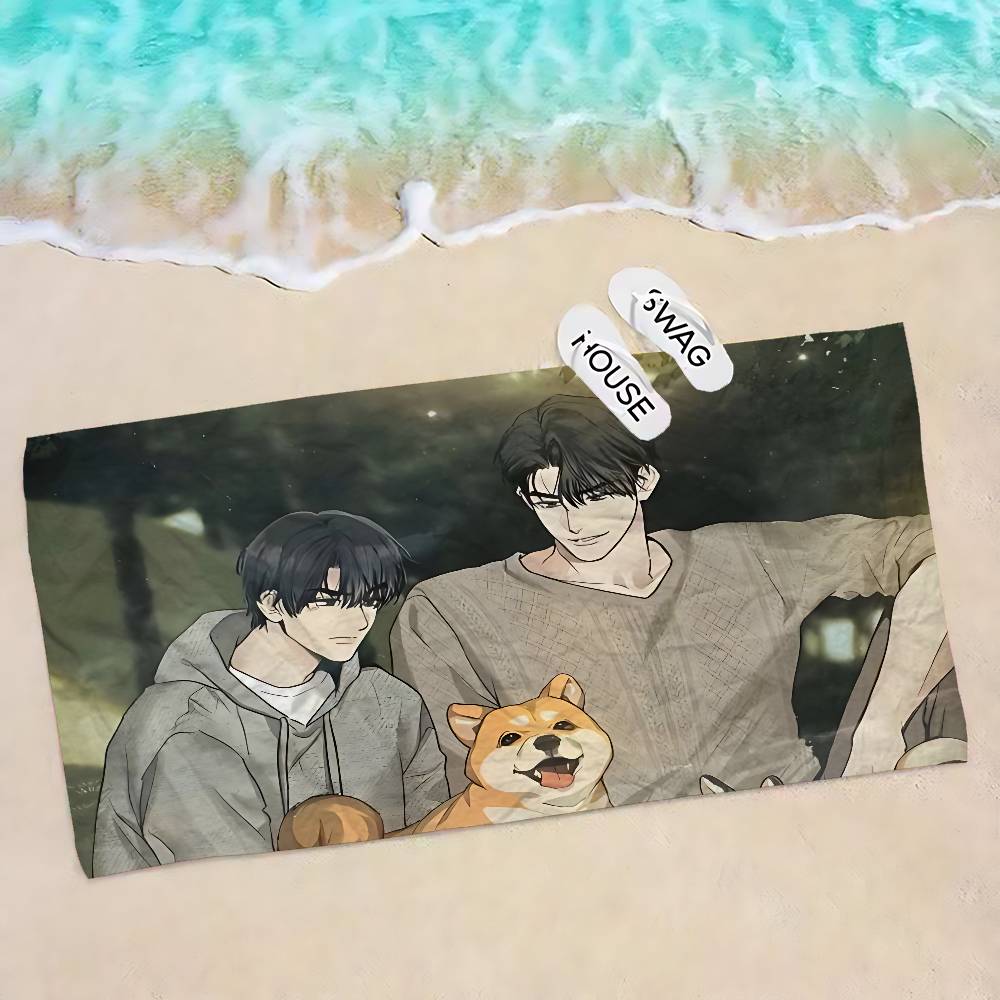 bl Anime payback Beach Towel Colorful Bath Towels for Girl Microfiber Quick Dry Sand Free Beach Yoga Spa Gym Pool