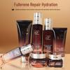 Набор для ухода за кожей с фуллеренами для женщин - Укрепляющий, Увлажняющий, Гидратирующий, Коллекция аутентичной косметики