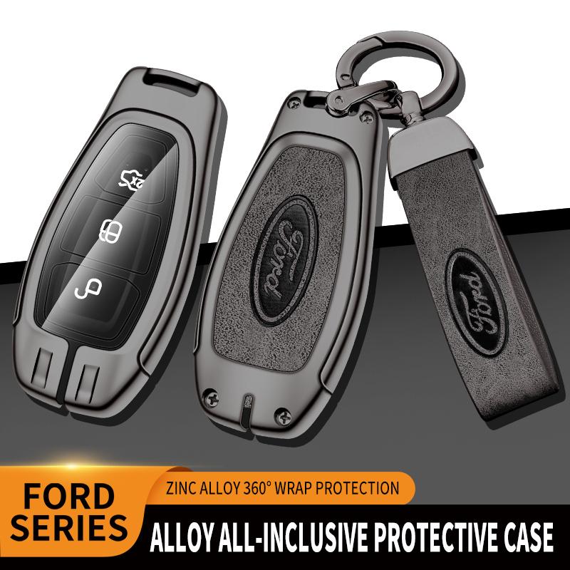 New Style Car Full Cover Smart Remote Key Case Shell For Ford Focus 3 4 ST Mondeo MK3 MK4 Fiesta Fusion Kuga 2013 2014 2015 2017 ed1