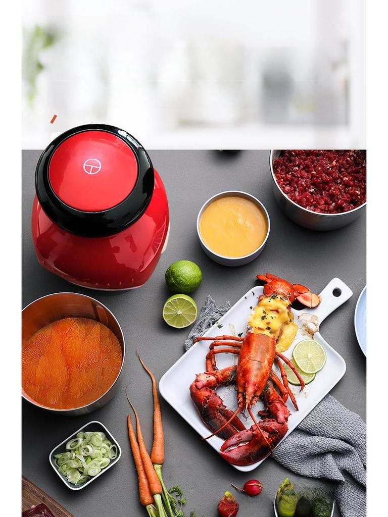 Компактная электрическая мясорубка и блендер для детского питания с соковыжималкой