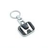 UNYDV1 Car Badge Keychain Zinc Alloy Keyring Accessories For Honda Civic FIT Accord Prelude CRV 5th City CRZ CRX Jazz HRV Pilot Odyssey