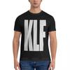KLF Классическая футболка мужская футболка с принтом однотонная белая футболки мужчины мужские футболки упаковка футболки для мужчин упаковка