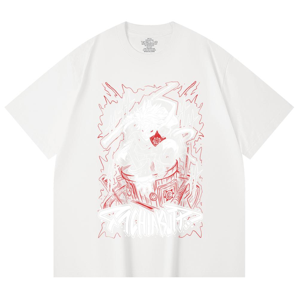 230 Gsm 100% Cotton Gachiakuta V1 Rudo Print Unisex Heavy Cotton T Shirt