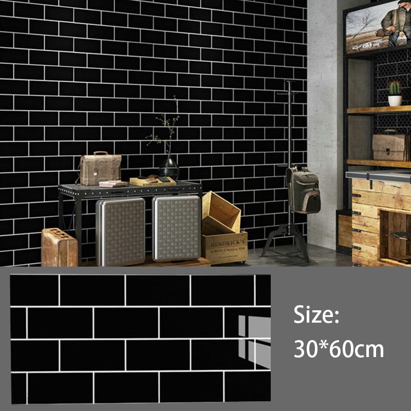 Aluminum-plastic Board Wall Paste 3D Self-adhesive Wallpaper Imitation Ceramic Tile Wall Decal