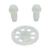 Комплект пластиковых шестерен трансмиссионного вала для радиоуправляемой машины 16101 16102 16103 16201 RC Car, простая установка