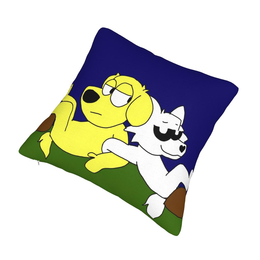 Tylers And Snowi Gaming Pillowcase Stuff Printed Cushion Cover Decorative Throw Pillow Case Cover Home Multi Size