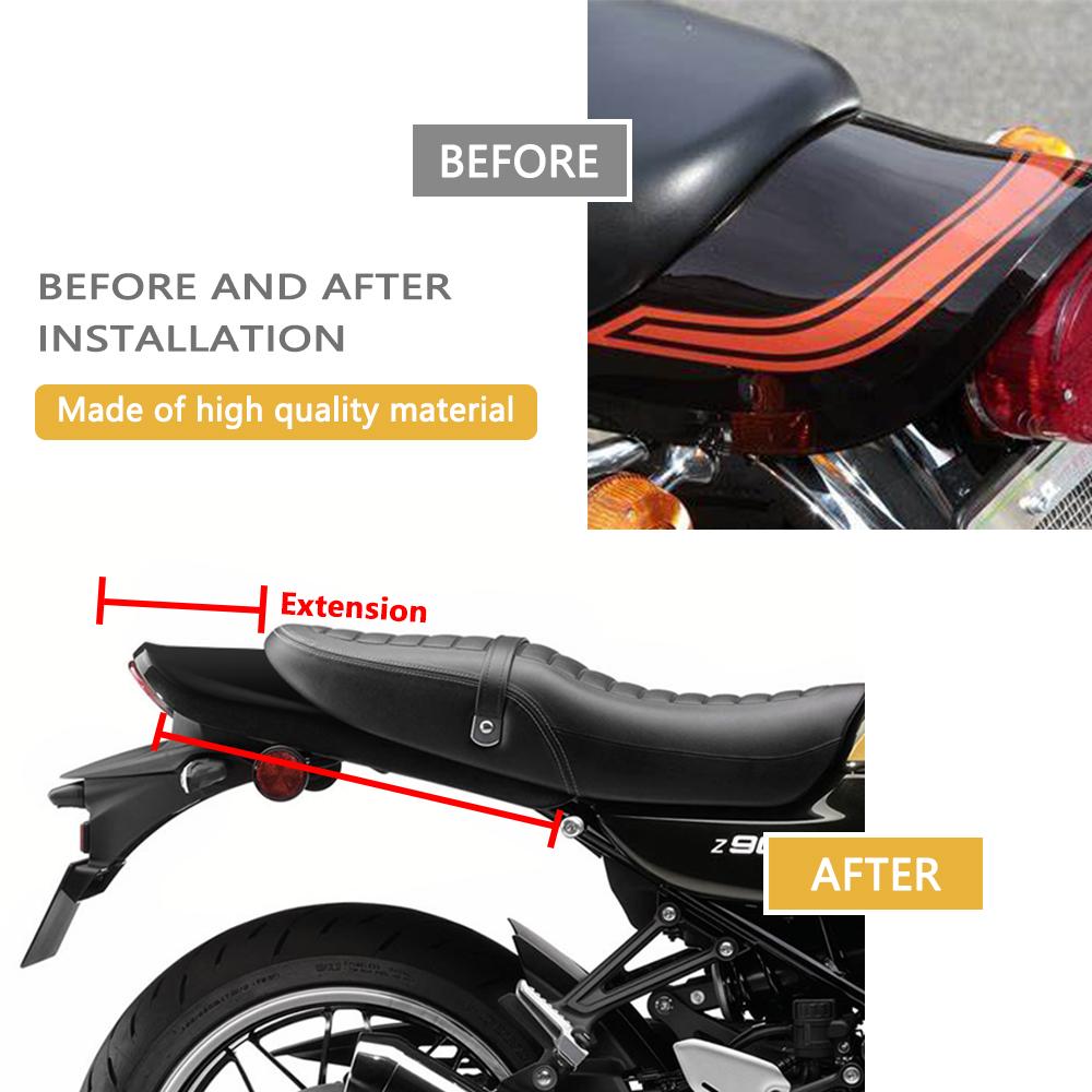 Для заднего сиденья Fairing Z900 RS SE Cafe 2018 2019 2020 2021 2022 2023 2024 2025 Мотоциклетная накладка на сиденье Хвост Покрытие пассажирского сиденья