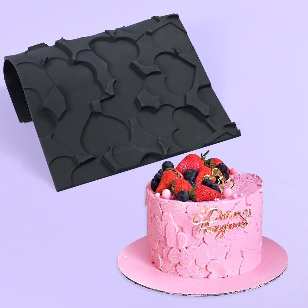 Волна Кружево для торта Форма Силиконовая 3D Форма для мастики Сделай сам Шоколадный трафарет