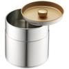 Kotodo Takahashi Seisakusho Tea Caddy Fabric Can, Flat Can, 100g