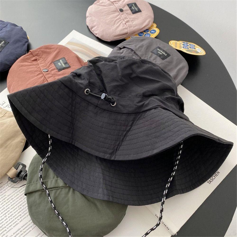 Waterproof Fishing Cap Storage Bag Panama Cap Summer Sun Hat Mountaineering