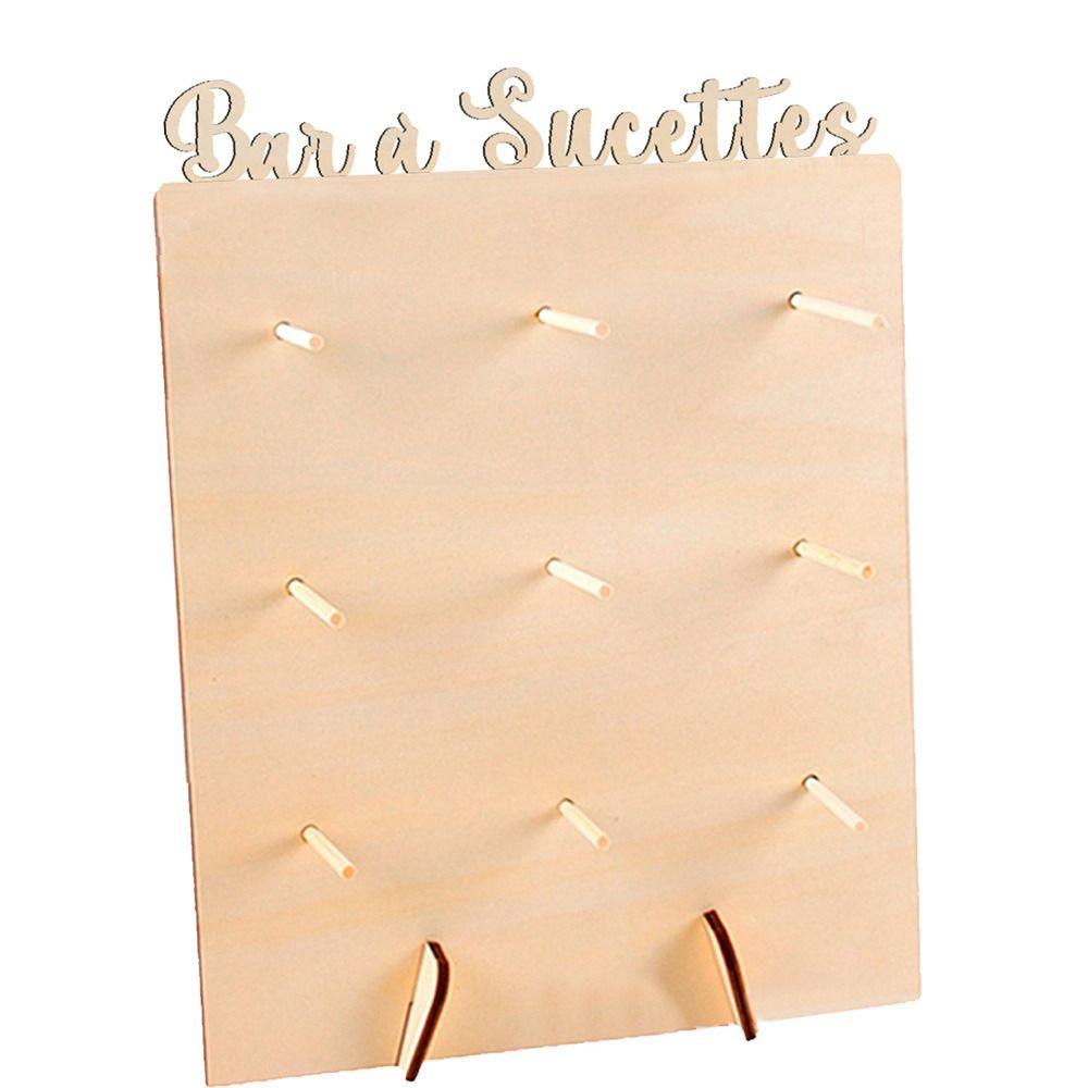 DIY Wooden Party Supplies Birthday Favour Doughnut Rack Storage Racks Donut Wall Stand Donut Holds