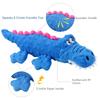New Dog Toy Soft Plush Pet Dog Squeaky Chew Toys Stuffed Crocodile for Small Large Dogs Cat Cute Interactive Squeak Toy Durable