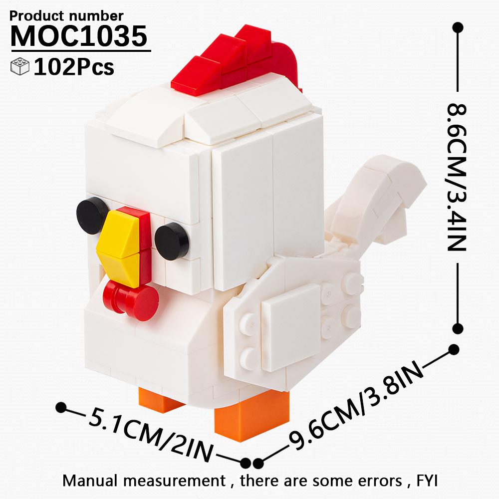 MOOXI Серия Животные MOC Кирпич Панда Тигр Кот Кирпичноголовый Ser Модель Взрослые Строительный блок Детские Образовательные Игрушки Для Детей Подарок