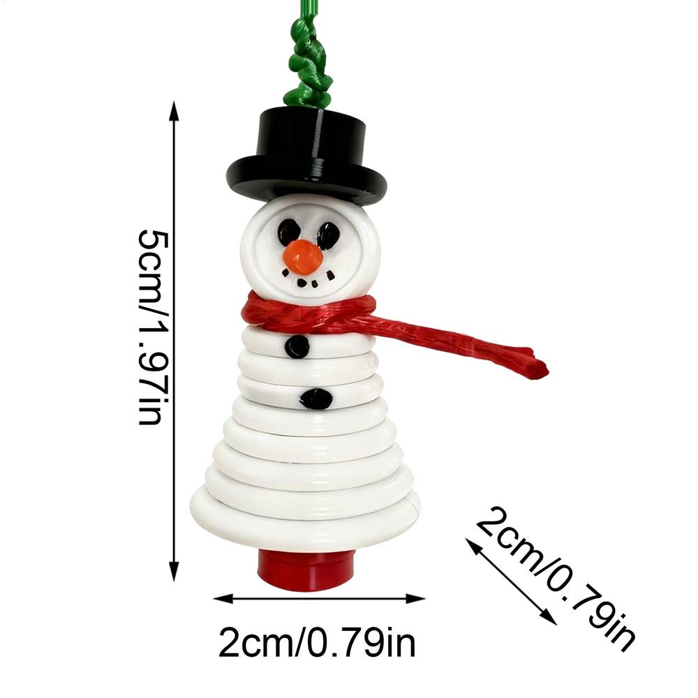 Christmas Santa Angel Snowman Button Ornament Kits Party  Christmas Tree Pendant Charm Decoration Craft DIY Gift Making Supplies
