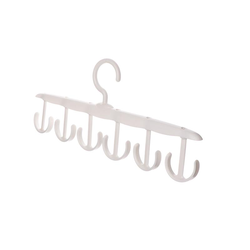 Вешалка для бюстгальтера для шкафа, вращающаяся на 360°, многофункциональная стойка с крючком для рубашки, шляпы, поясной сумки, экономящая место, стойка для хранения жилета