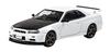 CARNEL 143 Nissan Skyline GT-R VspecII N1 (BNR34) 2000 White Finished Product CN430001