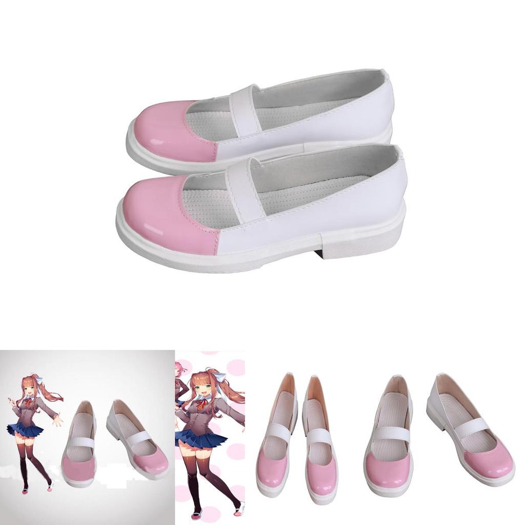Туфли для косплея Моники из Doki Doki Literature Club премиум-качества для женщин