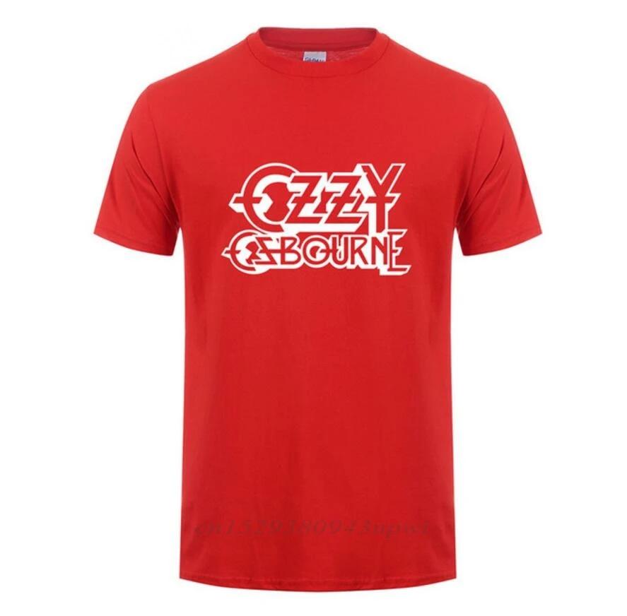 2024 Summer Ozzy Osbourne T Shirts Printed Brand Hip Hop Short Sleeve T-shirt Custom Printed Punk Rock Custom Tshirt