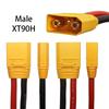 XT90 Plugs to EC5 Adapter XT90 Male to EC5 Female Converters for Seamlessly Battery Connection in FPV Application