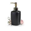Shampoo Dispenser for Bathroom | Soap Dispenser for Kitchen | Handwash Bottle for Wash-Basin | Liquid Dispenser | Bathroom Accessories | 380ml (Black)