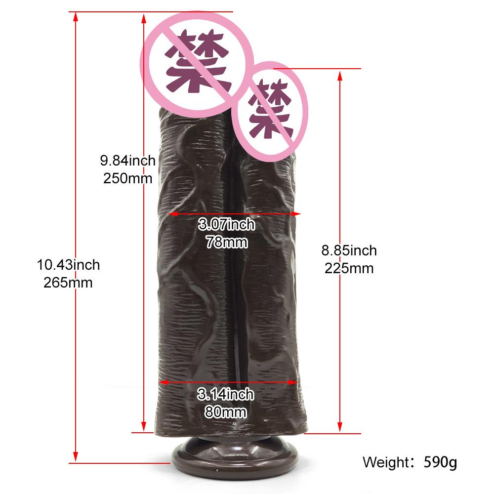 Female Lala Front, Yin, and Back Courtroom Dual headed dildo Anal Plug Training Masturbator Sexual Products Sexual Pleasure