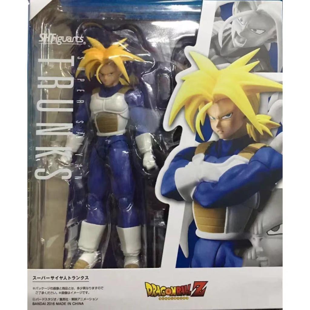 16 см Фигурка Готенкса из Dragon Ball Super Saiyan 3 SHF Аниме Подвижная ПВХ Коллекционная Кукла Фигурка Какаротто Сын Гоку Модель Игрушки