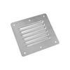Square Flat Dryer Vent Cover Silver Marine Boat Air Vent Plate Window Square Vents  Outdoor