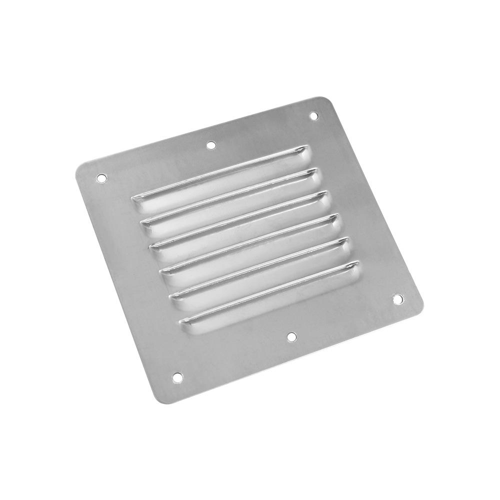 Square Flat Dryer Vent Cover Silver Marine Boat Air Vent Plate Window Square Vents  Outdoor