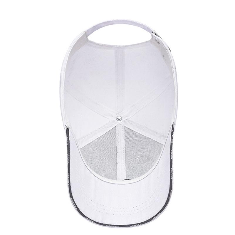 Весенне-летняя бейсболка с вышивкой и солнцезащитным козырьком для мужчин, шляпы для рыбалки и гольфа, женская панамская кепка с хвостиком, шляпа Snapback, шляпы с козырьком