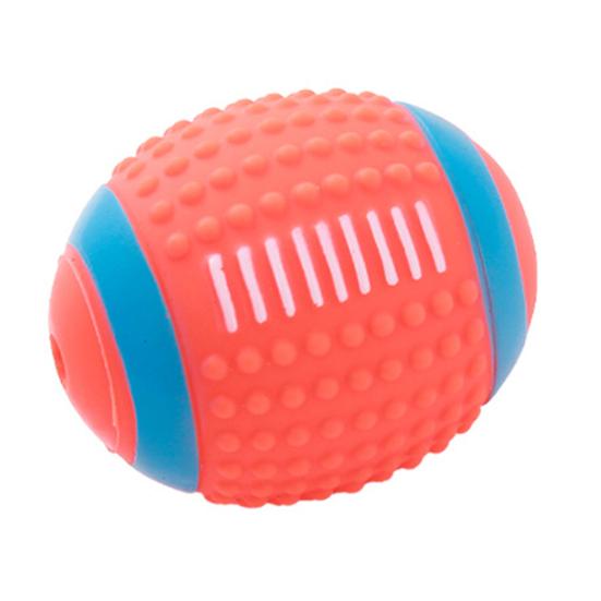 Dog Toy with Sound Ring Made From Flexible Blue 1 Pc