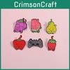 Charming Cute Cartoon Fruit Brooches Featuring Adorable Strawberry Watermelon Grape Designs