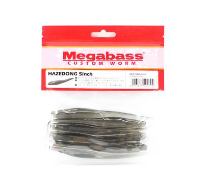 Megabass Мягкая приманка Hazedong 5 дюймов, корица/твердый (0794)