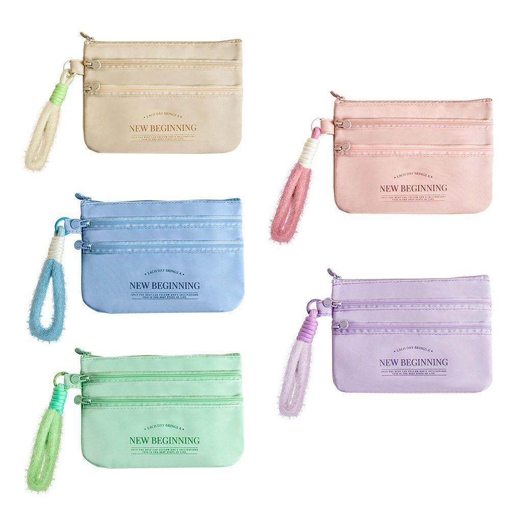 Three Layer ID Storage Bag Portable Card Holder Handbag Passport Protective Cover Passport ID Card