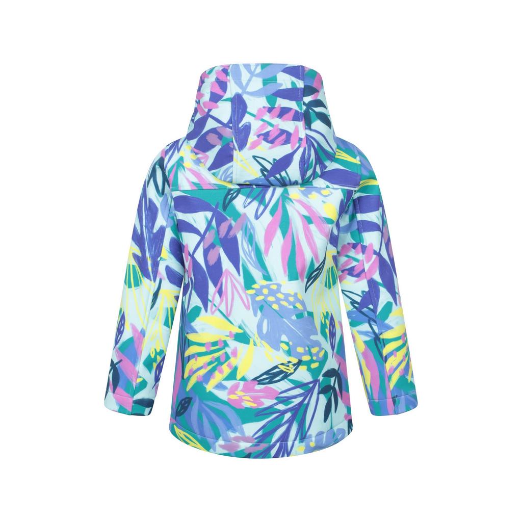 Mountain Warehouse Childrens/Kids Exodus Printed Water Resistant Soft Shell Jacket