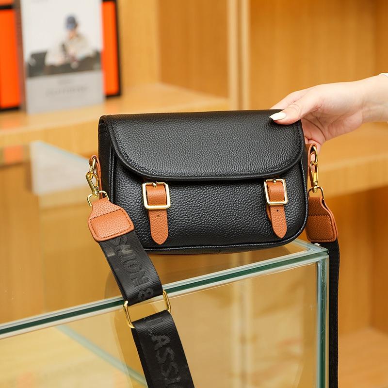 Настоящая коровья кожа личи-паттерн сумка-мессенджер контрастного цвета плечевая сумка-мессенджер плюс