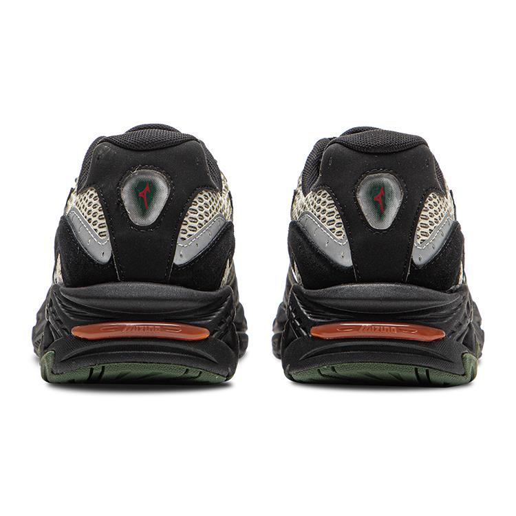 Mizuno Adventure V2 Удобные Универсальные Прочные Легкие Низкие Кроссовки для Папы Унисекс кроссовки Черные D1GH250303