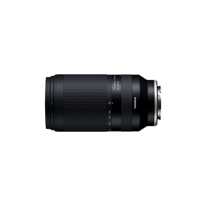 Tamron 70-300mm f/4.5-6.3 Di III RXD telephoto zoom lens Black