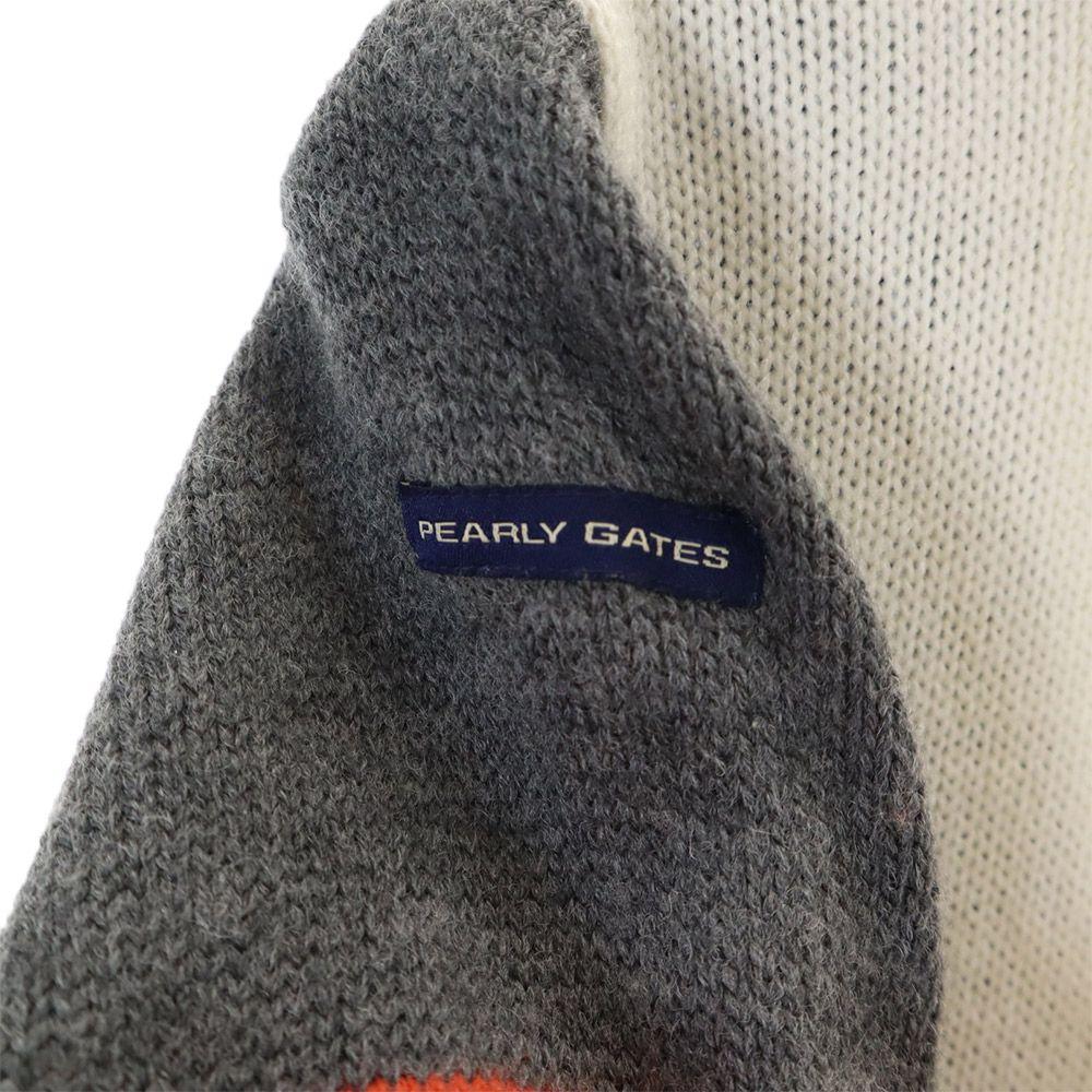 MASTER BUNNY EDITION PEARLY GATES Collaboration Long Sleeve V Neck Cardigan Men's Used