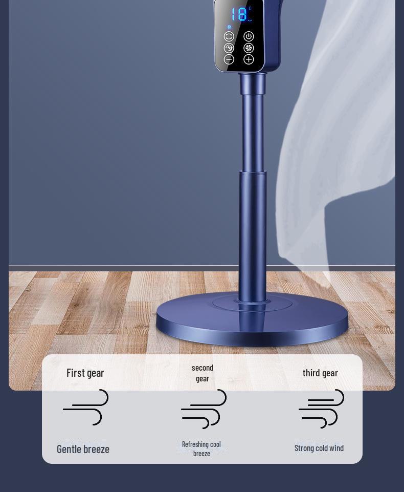 Электрический ароматерапевтический вентилятор Camel с 36 скоростями, голосовым управлением и турбинной конвекцией