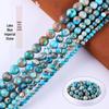 Hulan Emperor Stone Round Bead Necklace: Handmade Loose Beads for Jewelry, Bracelet, and DIY Crystal Beading Accessories.