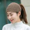 Warm Soft Stretch Scarf for Girls Warmers Hat Head Wraps Knitted Turban Winter Headbands