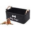 Bin Organizer Pet Storage Box Large Capacity Storage Basket Fashion Dog Toy Basket