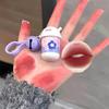 Keychain Rose Brown Lip Mud Matte Velvet Lip Gloss Waterproof Long-lasting Coffee Tea Cup Liquid Lipstick Autumn Makeup Lip Tint
